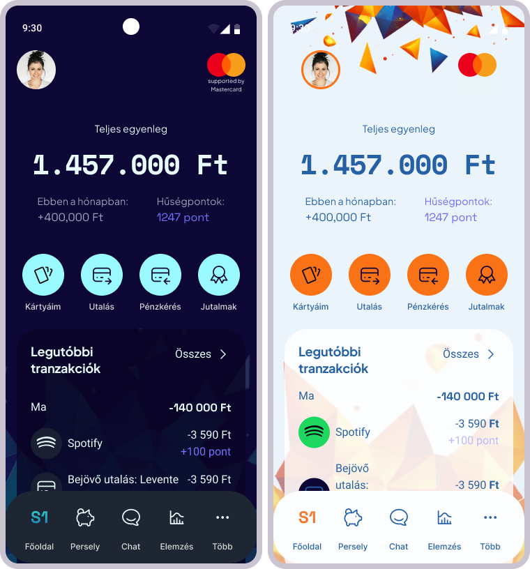 Dark and light mode