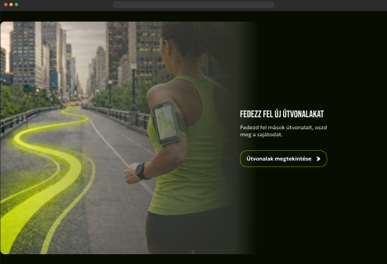 Pacemakers routes discovery screen